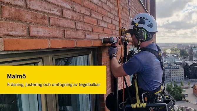 Underhållsarbete och smarta lösningar via rep