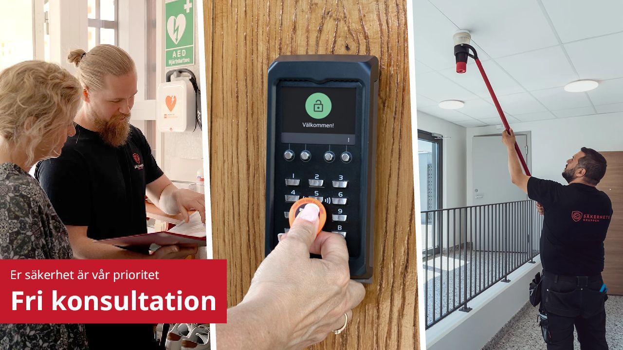 Säkerhetssystem för alla fastigheter