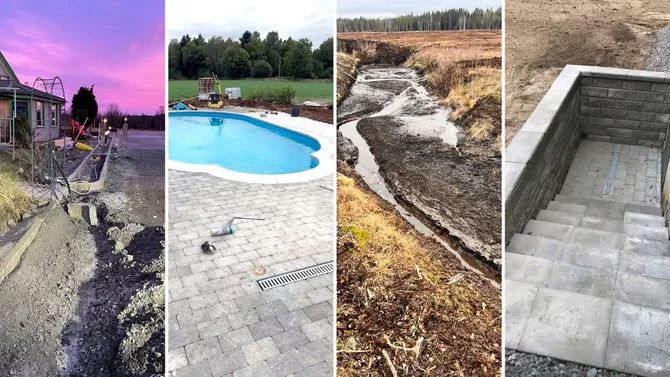 Trygga markarbeten med HS Gräv –, trädgård till väg