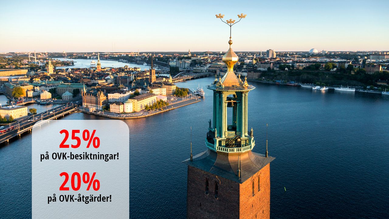 OVK-besiktning som anpassas efter er fastighet