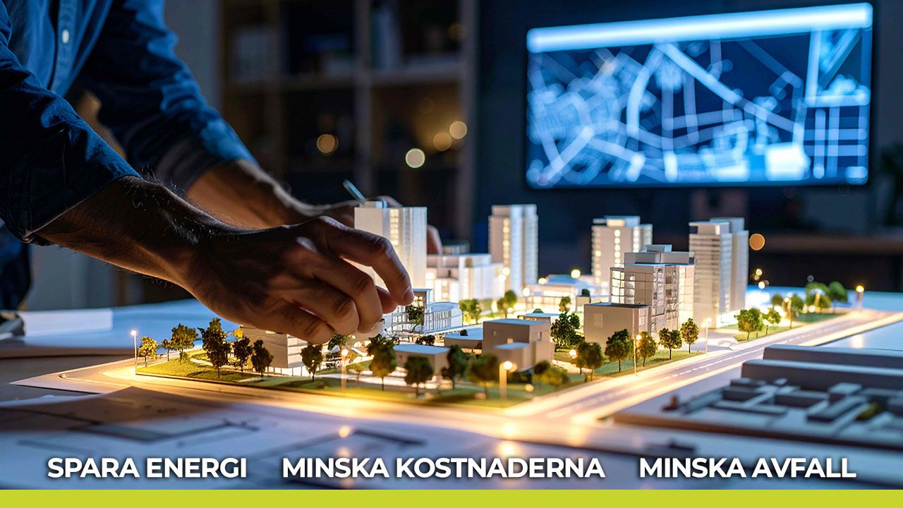 Hållbar belysning för smarta fastigheter